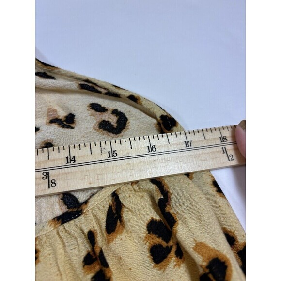 Minkpink Wild Thing Maxi Dress Leopard Animal Print XS Strappy Flowy Boho - Picture 7 of 16